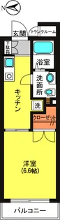 ヴェルデ・ベージュ【3階】の間取り