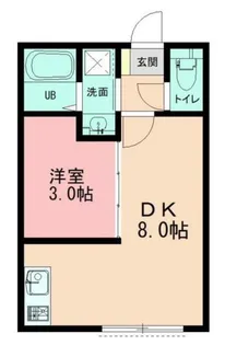 maison de pastel【1階】の間取り
