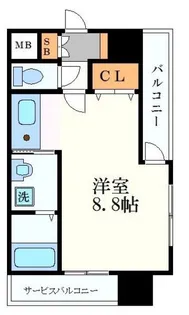 プレサンス名古屋STATIONザ・シティ【12階】の間取り