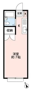 エステート京塚【1階】の間取り