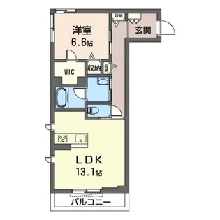 ディアコート宮崎台A【3階】の間取り