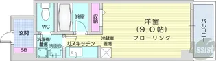 ビバリーヒルズ【3階】の間取り