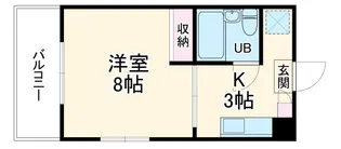 アパルトーノイン【1階】の間取り