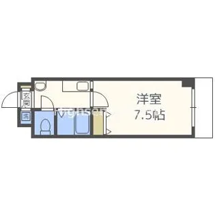 ルフォン今里【2階】の間取り