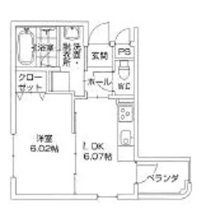 あさひレジデンス表町【3階】の間取り