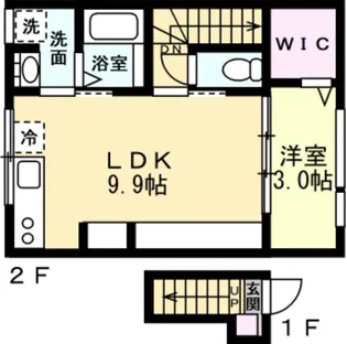 TAKARA II【2階】の間取り