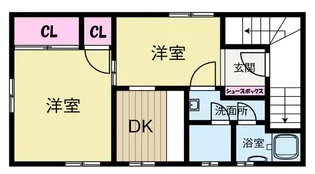 村上ビル【3階】の間取り