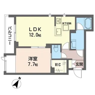 La Passerelle【1階】の間取り