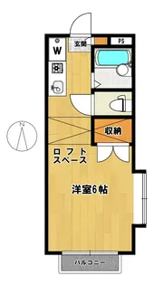 ルベール鷺宮【2階】の間取り