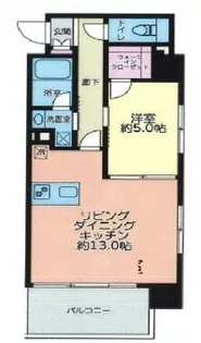 アーク柏レジデンス【5階】の間取り