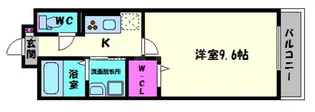 京橋イーストガーデン【2階】の間取り