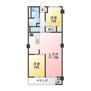 メゾン池下【4階】の間取り