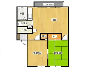 サンシャイン朝暉 C棟【1階】の間取り