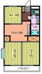 パークマンション上尾【1階】の間取り