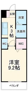 アルフォレスト折立【3階】の間取り