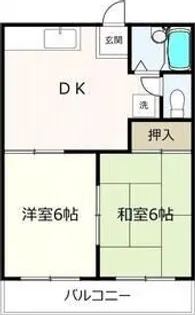 クレッシェンドサカイ(Crescendo SAKAI)【2階】の間取り