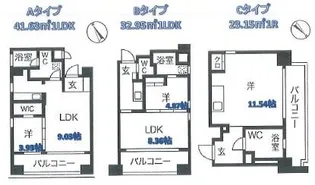 コートモデリア白金【7階】の間取り