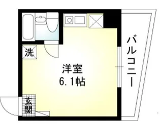ダイヤモンドレジデンス蓮沼町【3階】の間取り