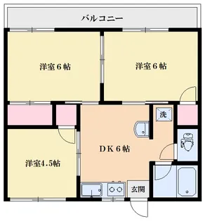 翠風館【2階】の間取り