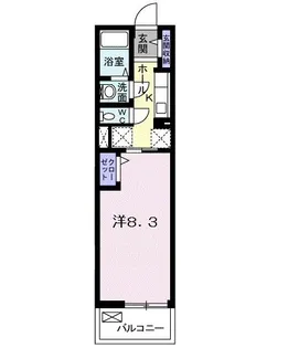 イースト・パーク【3階】の間取り