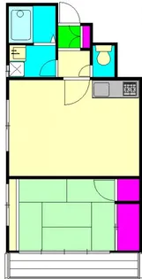 木村屋マンション【4階】の間取り