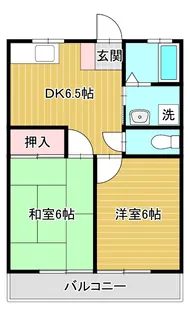 ラムールS【3階】の間取り
