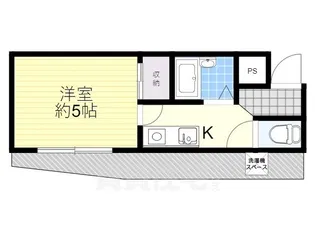アルビー鳳【3階】の間取り