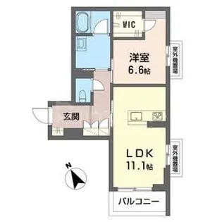 リラフォート明原【3階】の間取り