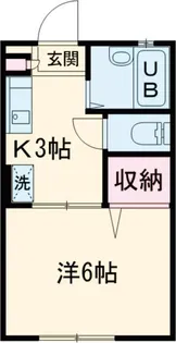 エスイーシー玉川ハイツ【1階】の間取り