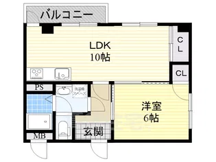 ナンノ第5号館【2階】の間取り