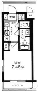 レジデンス豊田【3階】の間取り