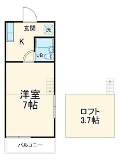 パイオニア2号棟【2階】の間取り