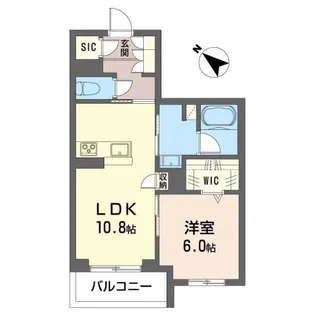 カルムヴェール【2階】の間取り