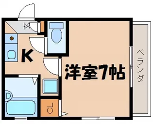 セフィラ久保田C【2階】の間取り