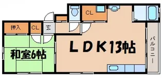 梅田ビル【2階】の間取り