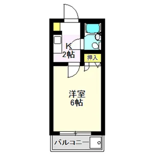 マール・アデントロ【1階】の間取り