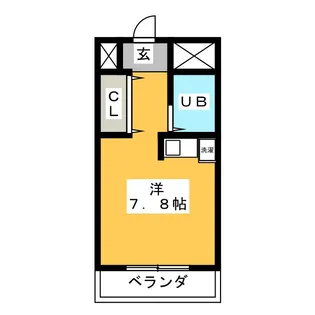 プレイス戸田【4階】の間取り