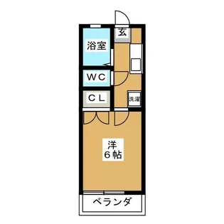 けいようハイツ【2階】の間取り