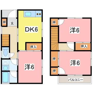 福井県越前市平出3【一戸建】の間取り