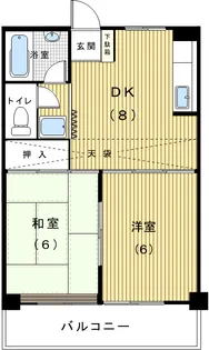 加藤マンション【4階】の間取り