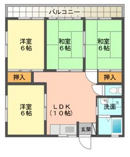 愛媛県宇和島市泉町3【アパート】の間取り