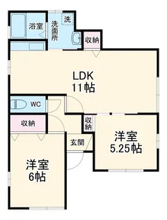サンマリノ【1階】の間取り