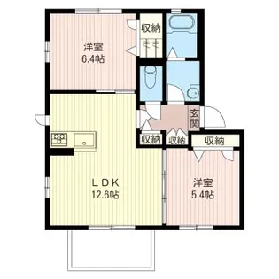 ISHIKAWA HILLS IV【1階】の間取り