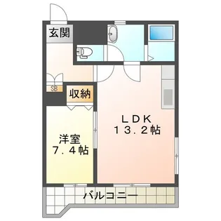 メゾン葛西【3階】の間取り