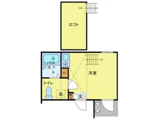 ゼネラルハイツ鶯谷【3階】の間取り