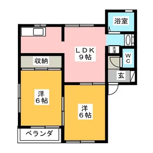 パストラルM1【1階】の間取り