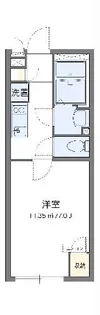 クレイノベイサイド衣浦【2階】の間取り