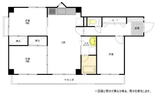 サンヒルズ戸坂壱番館【2階】の間取り
