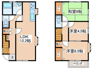 東京都町田市森野5【一戸建】の間取り
