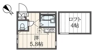 グランドヒルズ山手A【2階】の間取り